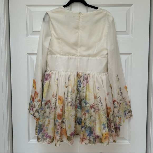 Floral Ruffle Mini Dress - Picture 5 of 6